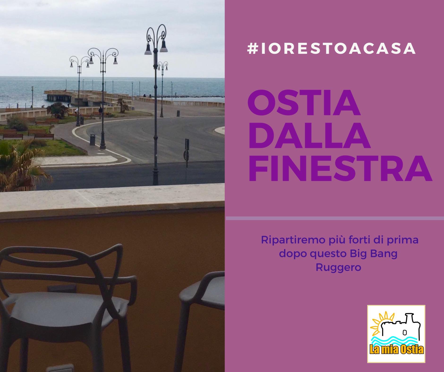 Ostia dalla finestra: mese di marzo